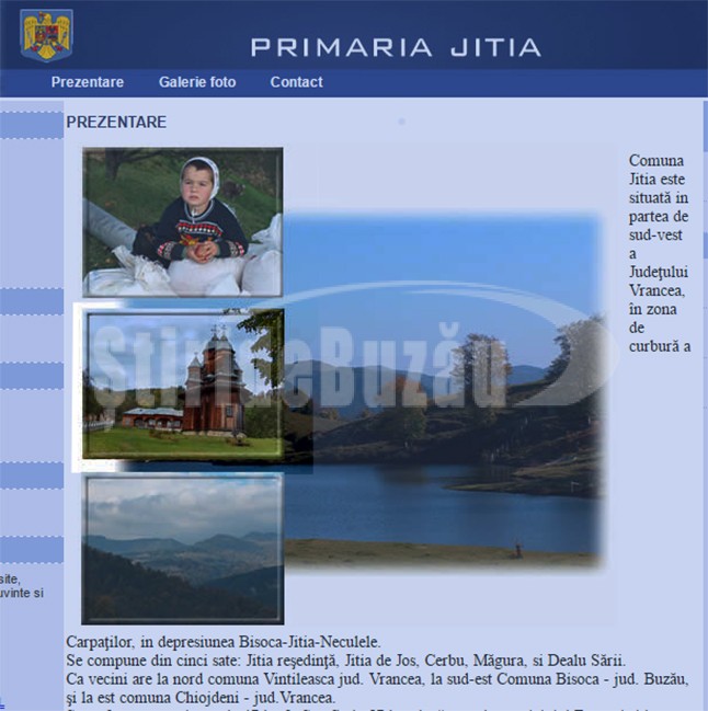 Autoritățile din Jitia încă râvnesc la mănăstirea Poiana Mărului. Imaginea lăcașului din Bisoca, pe site-ul comunei vecine, din Vrancea