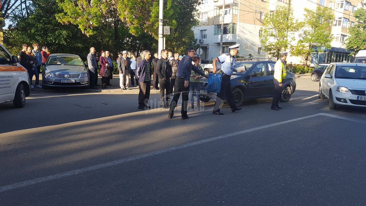 VIDEO O femeie a fost accidentată grav pe o trecere de pietoni din cartierul Dorobanți