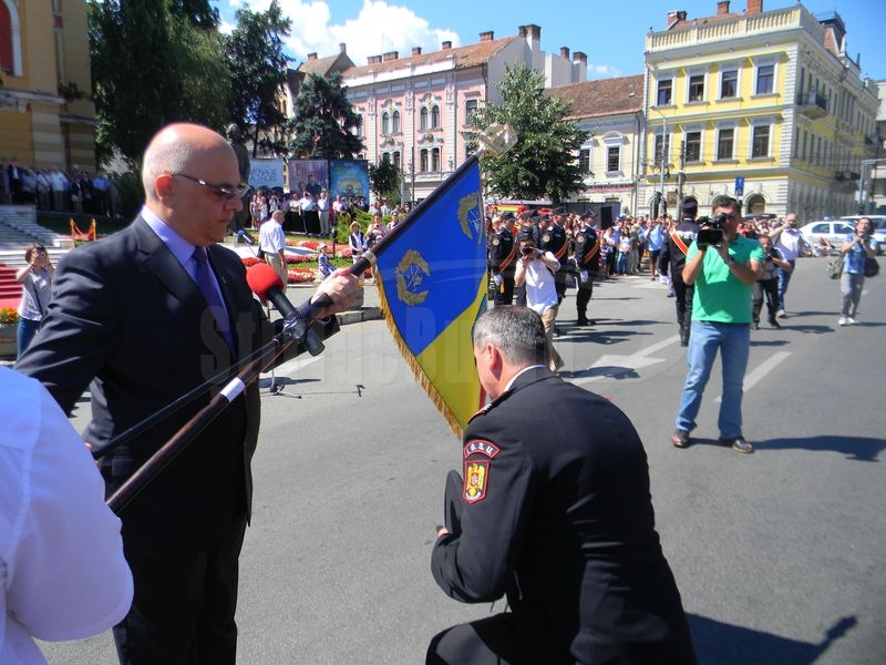 Secretarul de Stat Raed Arafat va înmâna Drapelul de Luptă Inspectoratului pentru Situaţii de Urgenţă „Neron Lupaşcu”