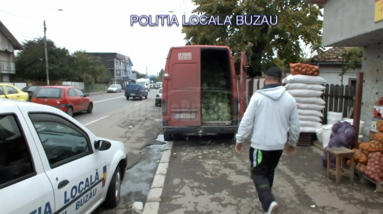 Poliția Locală face ordine printre comercianții stradali de pe Transilvaniei