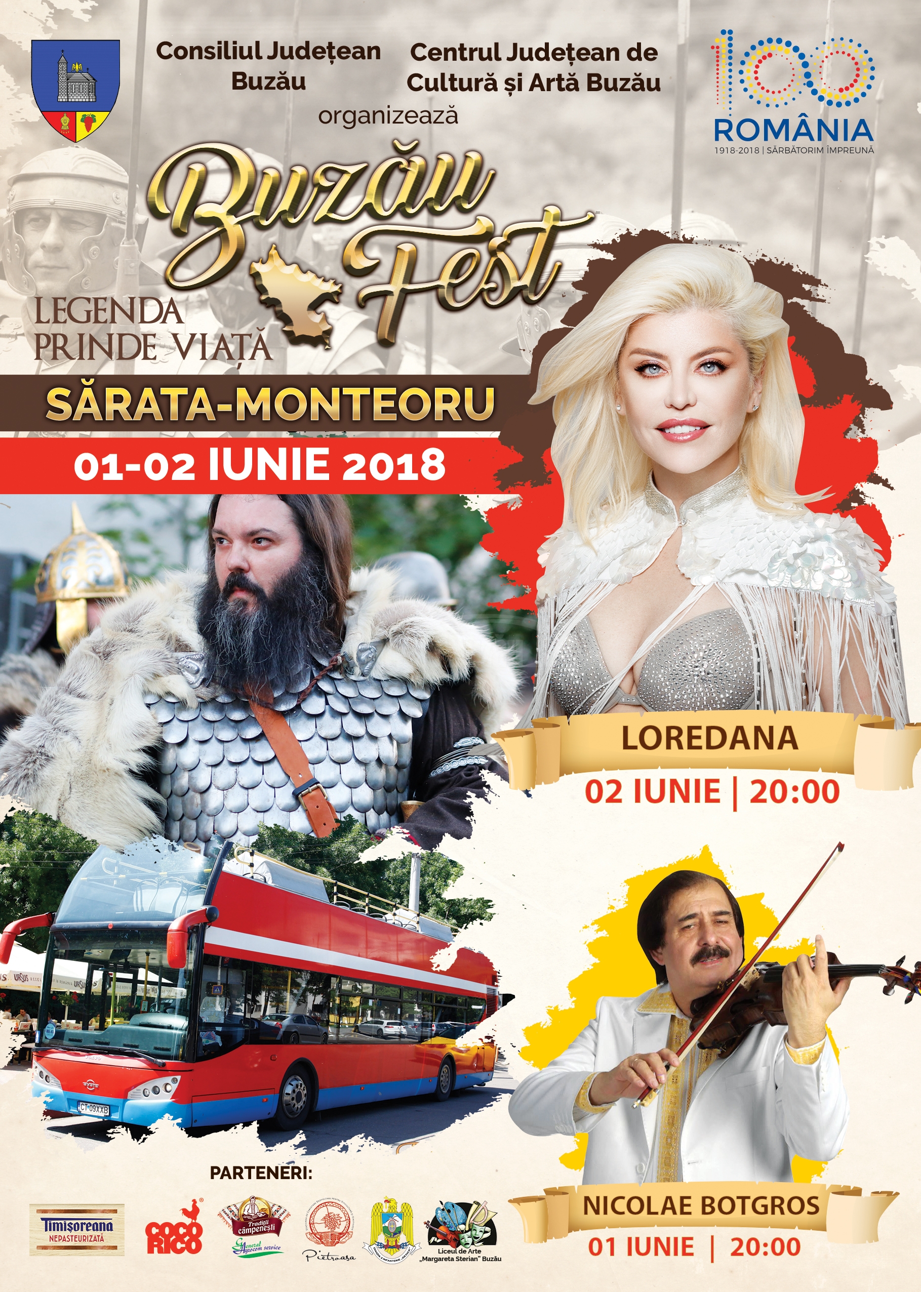 Buzau Fest Flyer Fata Online