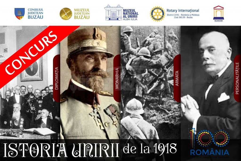 Liceenii din Buzău, provocați de Muzeul Județean la un concurs pe tema Unirii de la 1918. Câștigătorii vor fi de Ziua Națională în Alba Iulia