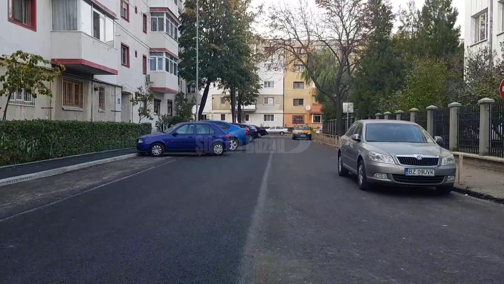 VIDEO  Cum s-au schimbat în timp record cele mai oropsite străzi din Buzău. Așa arată parcarea modernă de la Colegiul Economic