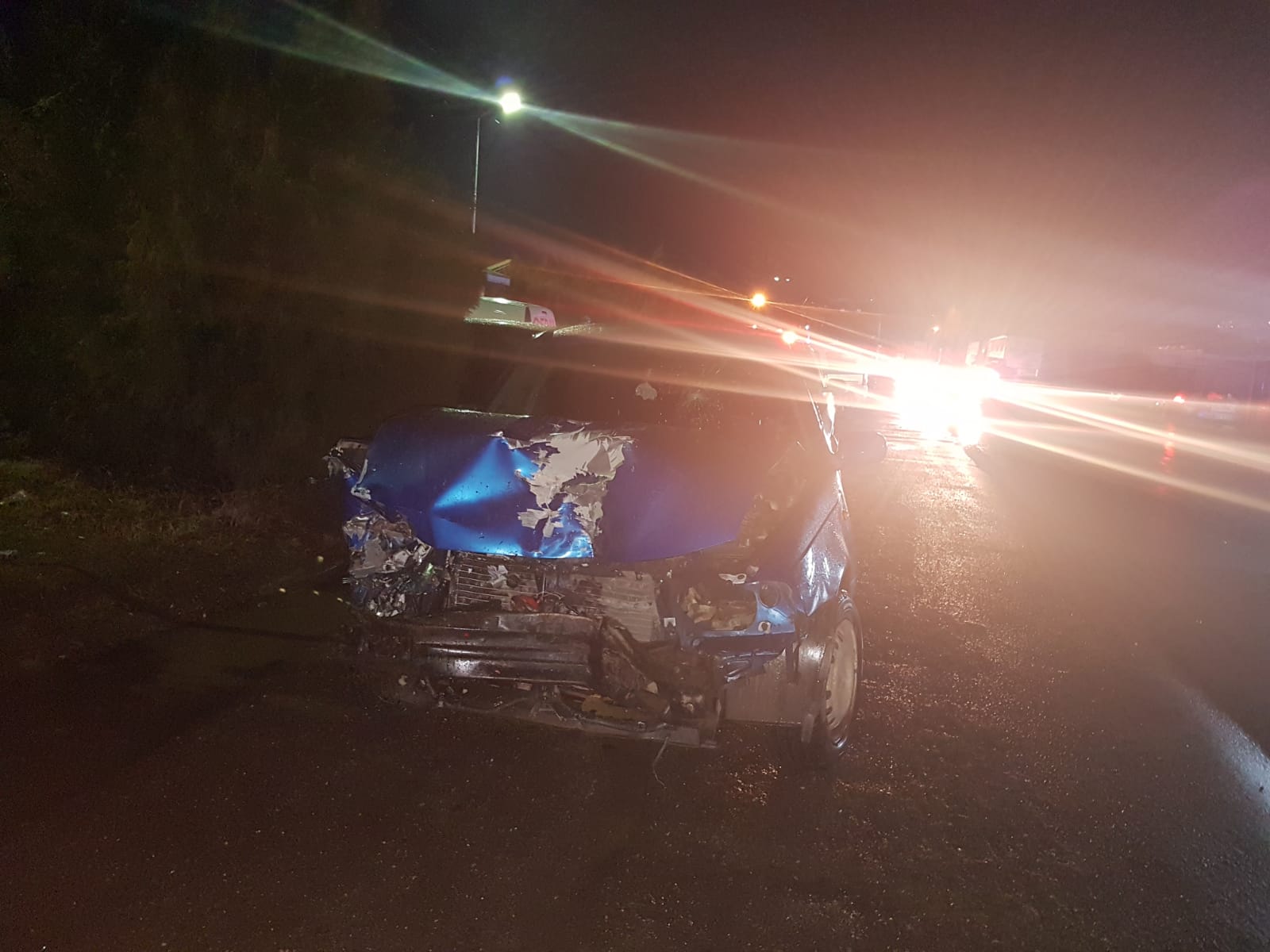 Buzoian rănit într-un accident produs din neatenția unui șofer de TIR