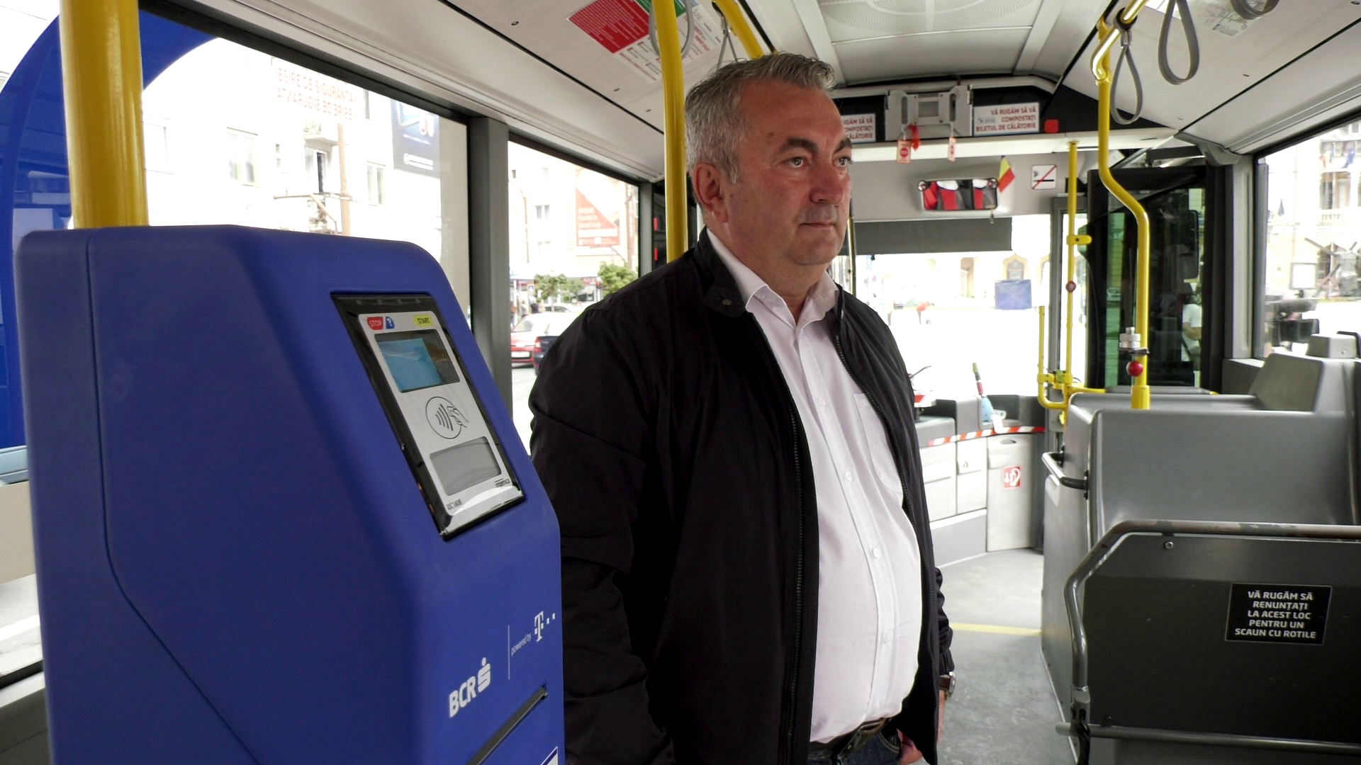 VIDEO Nouă modalitate de plată a călătoriei cu autobuzele Trans Bus
