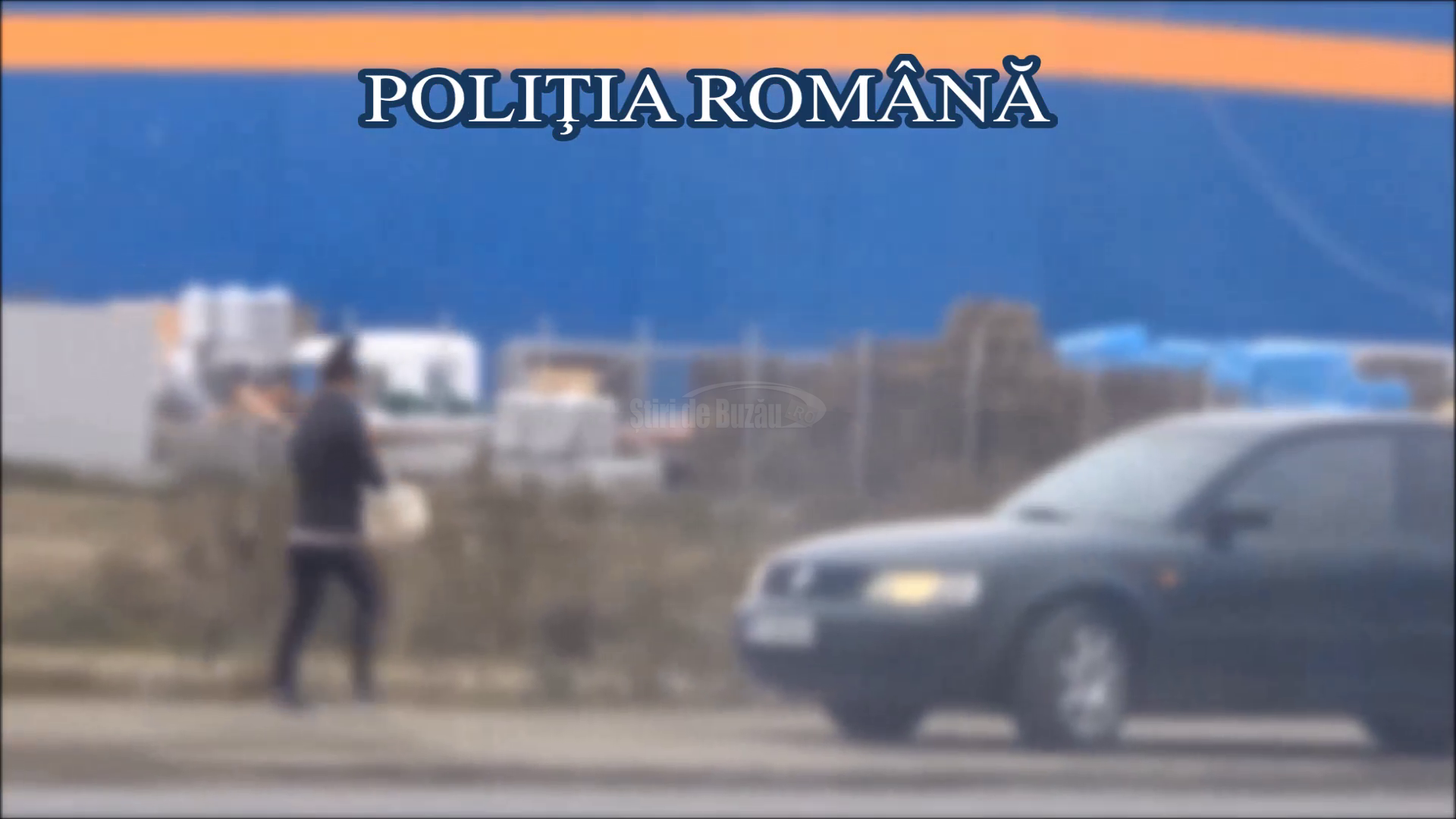 VIDEO Un proxenet din Buzău a fost filmat în timp ce ridica încasările de la o prostituată