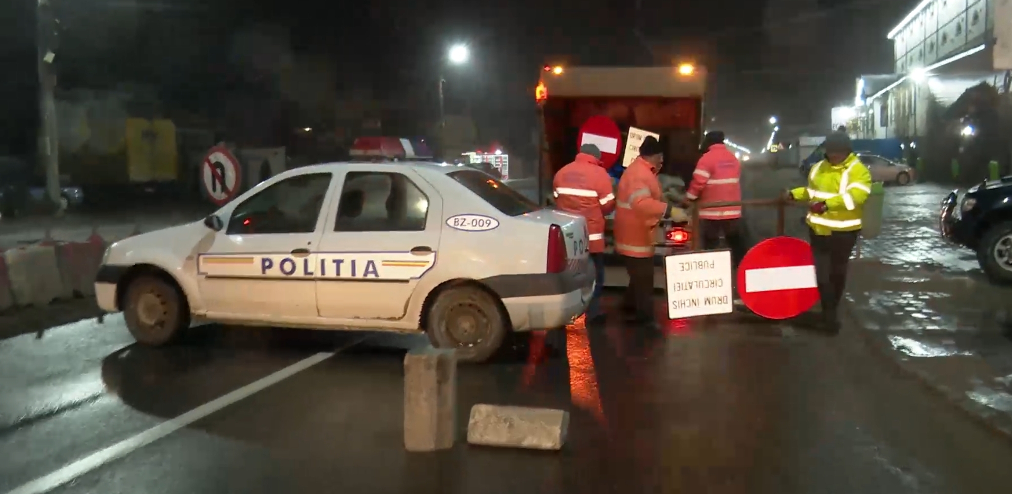 VIDEO Haos la primul episod de iarnă autentică, la Buzău: localități fără curent, drumuri blocate de vijelii