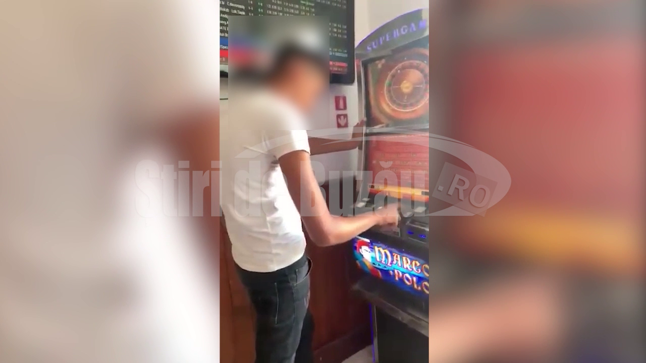 VIDEO Revolta unui părinte care a observat copii într-o agenție de pariuri și păcănele