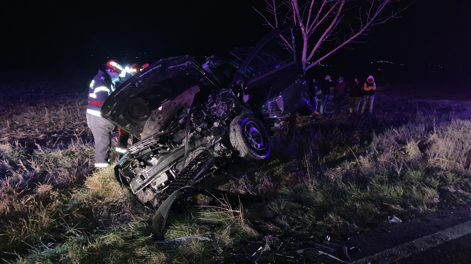 Grav accident rutier, soldat cu două victime, produs în afara localității Săhăteni
