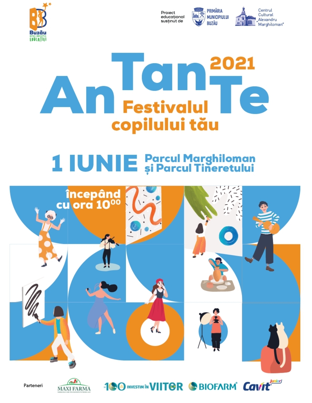 Primăria Buzău organizează pe 1 iunie un festival dedicat copiilor și tinerilor
