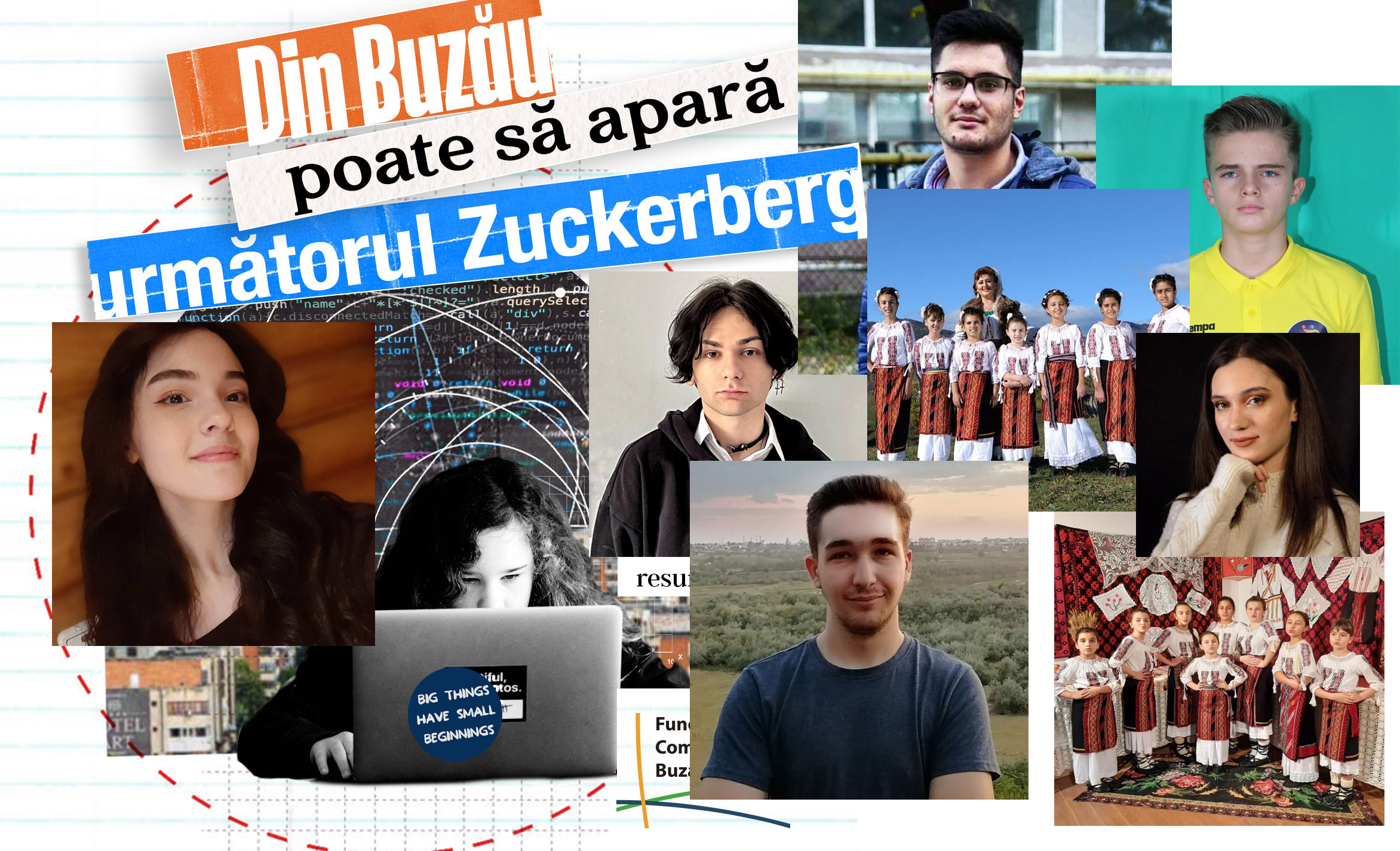 Micile genii din Buzău, susținute prin burse de o fundație. ”Pot deveni următorii Zuckerberg, Beyonce sau Elon Musk”