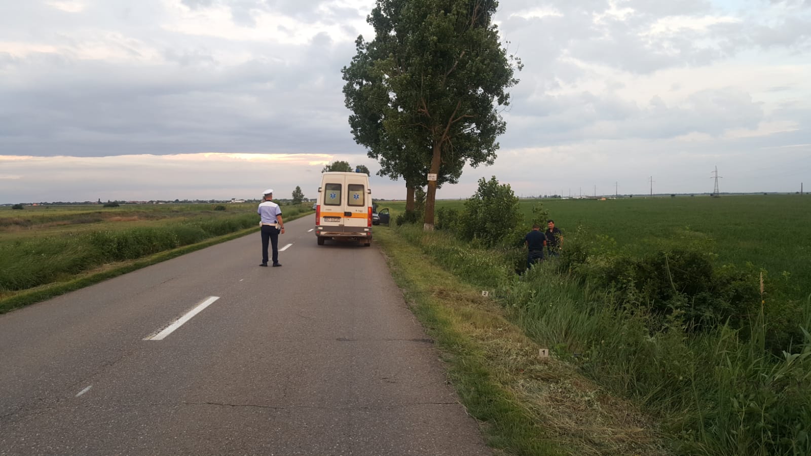 Biciclist din Țintești, accidentat mortal pe drumul spre casă