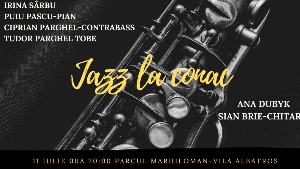 Seria duminicilor de jazz continuă în Parcul Marghiloman, la Vila Albatros