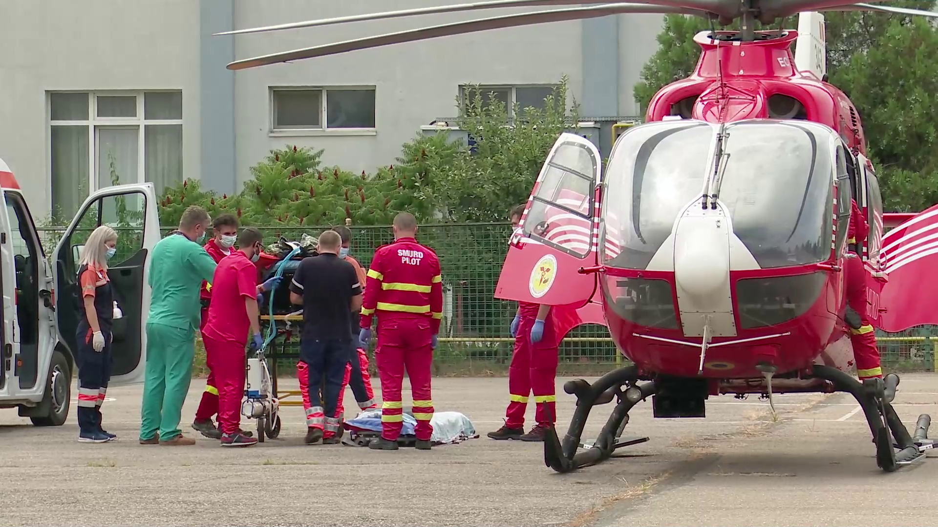 VIDEO Silviu și Veronica, soții răniți în explozia de la Potoceni, sunt cadre medicale la UPU Buzău