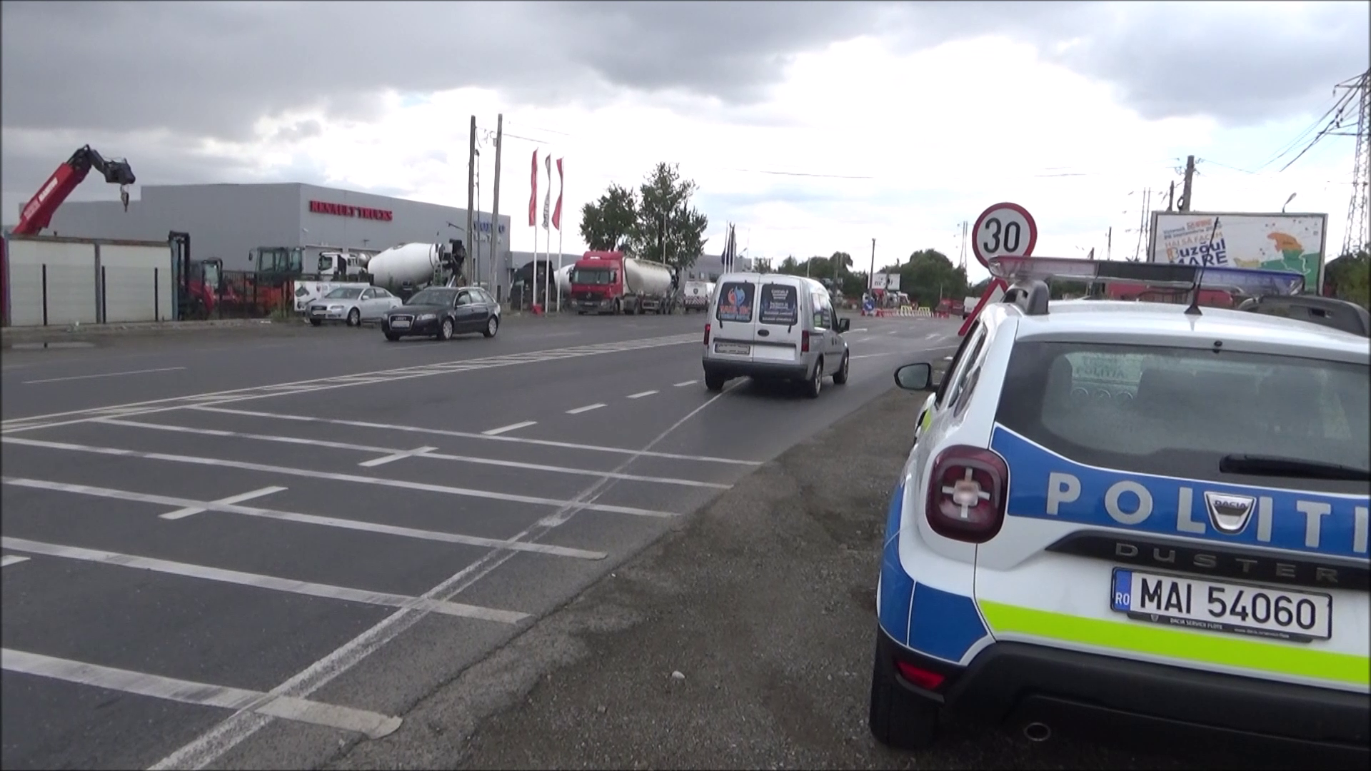 VIDEO Amenzi de peste 100.000 de lei și zeci de permise reținute, bilanțul unei acțiuni cu radare în cascadă