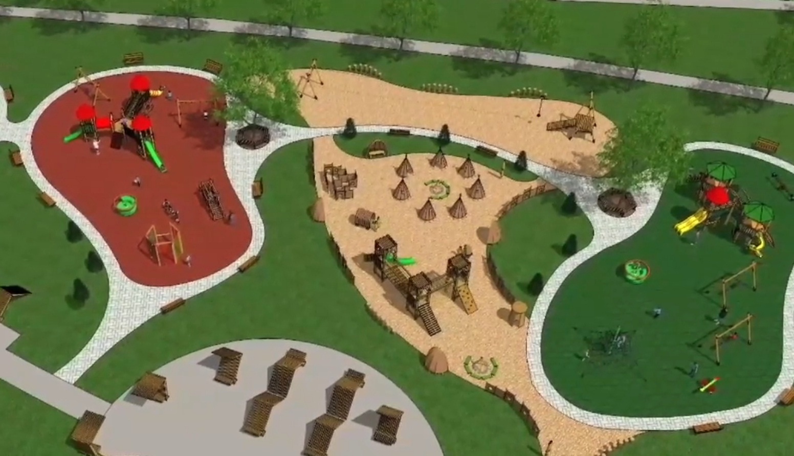 Parc la marginea Buzăului, cu o investiție de peste 18 milioane de lei, bani europeni