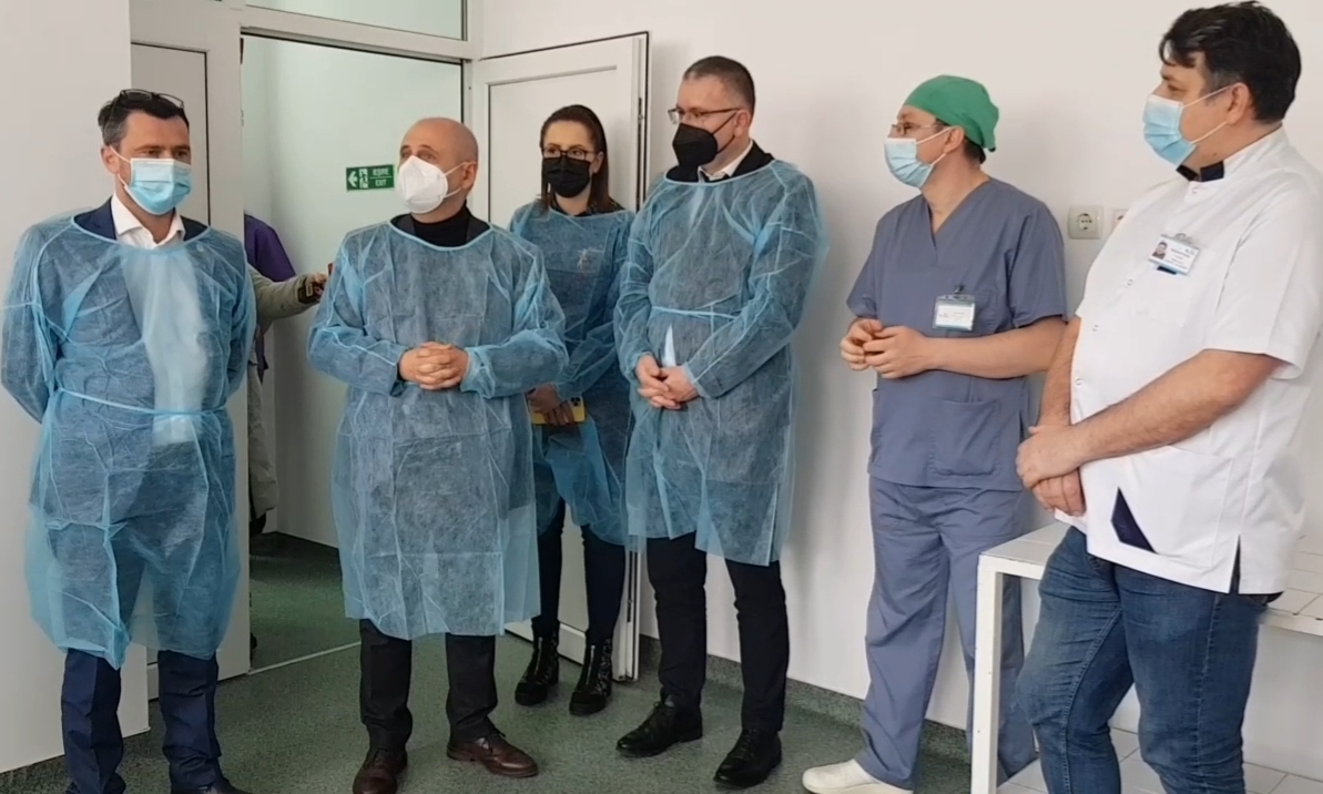 VIDEO Spitalul din Nehoiu, dotat de Green Group cu o instalație modernă de stocare și distribuție a oxigenului medicinal