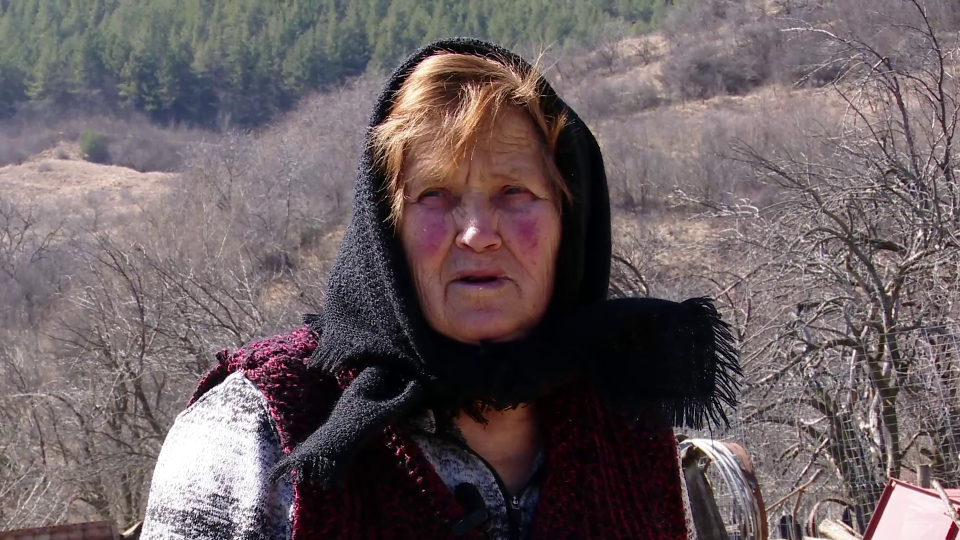 Cum a scăpat din depresie o bătrână care locuiește singură într-un cătun din Munții Buzăului