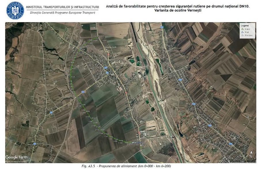 Variantă de ocolire la Vernești. Deputatul PSD Romeo Lungu: „Traficul va fi deviat, iar cozile interminabile din comună vor dispărea”