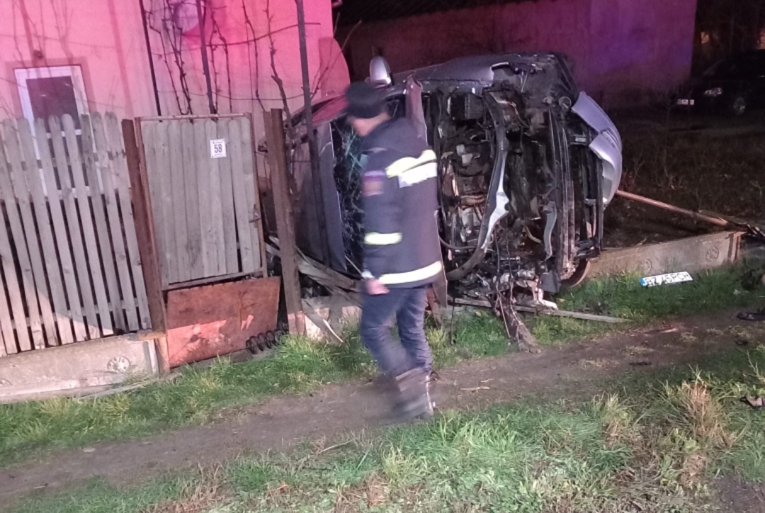 Accident teribil soldat cu doi răniți, pe DN2 E85, la Potârnichești. Acul vitezometrului a rămas blocat la 160 de km/oră