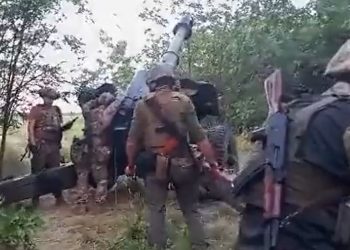 VIDEO Obuzier fabricat în România, folosit de militarii ucraineni