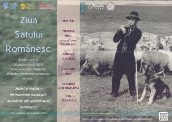 Muzeul Județean Buzău anunță organizarea celei de a IV-a ediții a evenimentului „Ziua Satului Românesc”