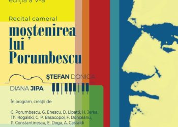 Violonista Diana Jipa și pianistul Ștefan Doniga vor susține un recital cameral la Centrul Cultural și Educațional „Alexandru Marghiloman