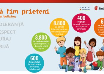 Descoperă programul „Să fim prieteni – Fără Bullying” lansat în grădinițe, susținut de Fundația OMV Petrom. Luptă împotriva bullying-ului alături de noi!