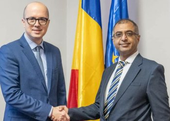 Deputatul PSD Andi Cristea, discuții cu șeful departamentului pentru securitate și afaceri externe din Ambasada Regatului Unit la București