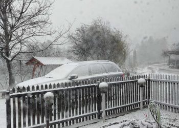 VIDEO Viscolul și ninsoarea pun stăpânire pe nordul județului Buzău