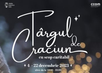 Târg de Crăciun cu scop caritabil, organizat de Primăria Municipiului Buzău, la Centrul „Iazul Morilor”