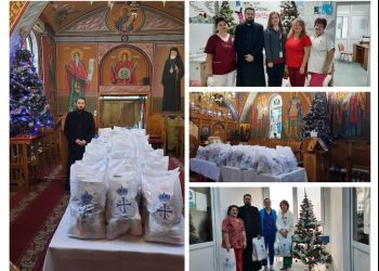 În ajun de Sfântul Nicolae, copiii internați în Spitalul Județean de Urgență Buzău, au primit daruri