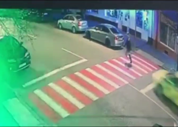 VIDEO Pieton accidentat pe Bulevardul Gării. Evenimentul surprins de o cameră