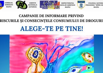 Campanie de informare privind riscurile și consecințele consumului de droguri, organizată de  Consiliul Județean Buzău