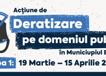 RER SUD organizează prima etapă de deratizare din municipiul Buzău, în perioada 19 martie – 15 aprilie 2024