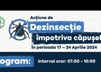 RER SUD demararează o acțiune de dezinsecție împotriva căpușelor în municipiul Buzău