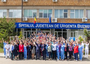 Spitalul Județean Buzău, la 50 de ani de existență. A fost dezvelită o placă aniversară