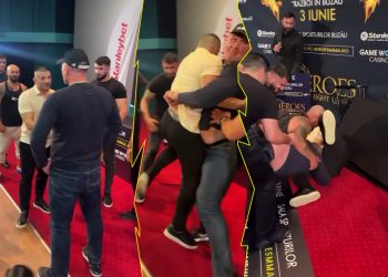 VIDEO Tolea Ciumac a dat de pământ cu staff-ul adversarului său, la conferința de presă