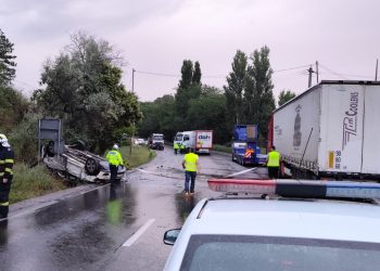 Accident rutier grav, pe E85, soldat cu trei victime