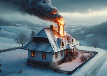 Pe timpul iernii, se dublează numărul incendiilor de locuințe. Iată cauzele