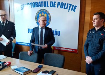 Distincții speciale pentru doi ofițeri buzoieni, de la IGPR