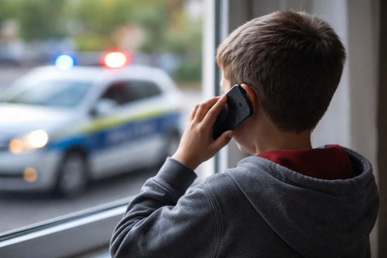 Copil Telefon Politia