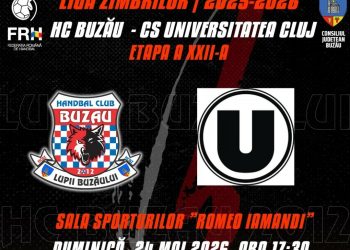 HC Buzău, invitație pentru fani la cel mai important meci al sezonului din Liga Zimbrilor