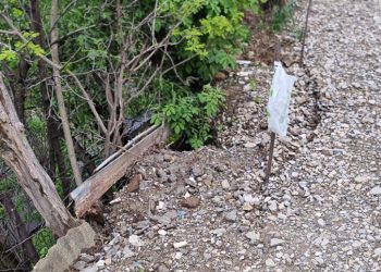 VIDEO Alunecări de teren și drumuri afectate după ploile abundente, în Gura Teghii și Mânzălești