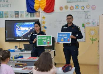 Polițist din Buzău, intervenție salvatoare. A escortat o fetiță în stare gravă la spital