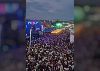 Drăgaica, luată cu asalt pentru 6 lei. Peste 20.000 de oameni la concertul lui Bogdan de la Ploiești