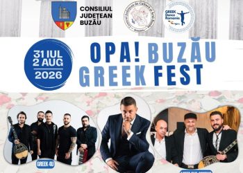 „OPA! BUZĂU GREEK FEST”: Trei zile de muzică, dans, gastronomie și tradiții grecești în județul Buzău