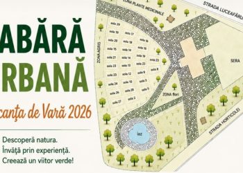 Primăria Buzău organizează, în perioada 5 august – 4 septembrie 2026, proiectul „Tabără Urbană” la Casa Grădinarului din Parcul Marghiloman