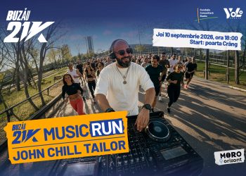 Alergare cu DJ pe tricicletă, prin centrul Buzăului! Orașul se transformă într-un ring de dans pe 10 septembrie