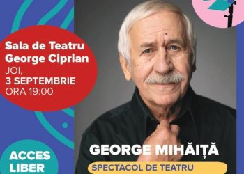 O întâlnire specială cu George Mihăiță, la Buzău International Arts Festival